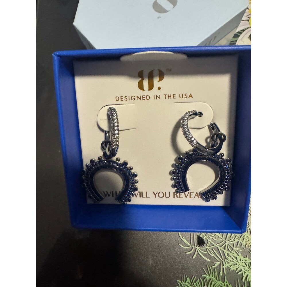 Bomb Party September birthday earrings